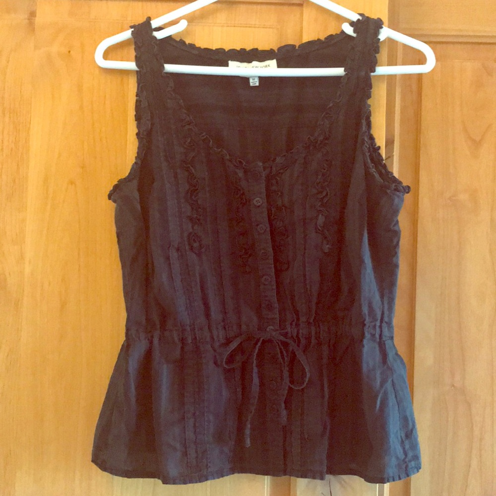 Jones New York Ruffle Top
